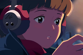 lofi loop animation 90s anime lofi girl video anime lofi beat lofi gif animation