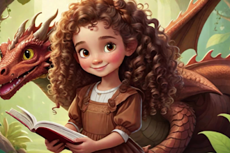 create amazing children and kids story book illustration using  ai