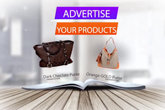 create customizable promotional video and slideshow