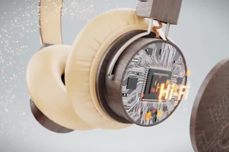 do 3d headset animation 3d earbud gadget animation 3d cgi product modelling
