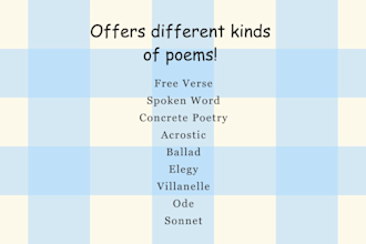 create custom poems for love, life, and special events