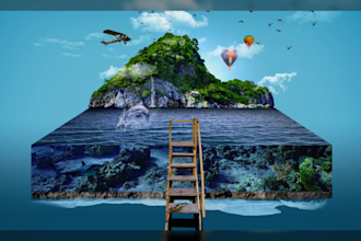 do creative photoshop image editing and photo manipulation