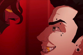 2d music video, 2d story animation 2d short film japanese, anime style animated