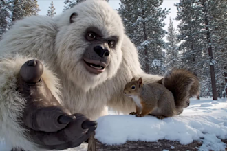 create sora 2 ai yeti vlogging video ai bigfoot vlog with viral storytelling