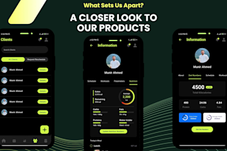 be ios and android mobile app developer flutter, react native