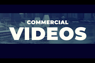 produce an amazing brand commercial and promotional video ad
