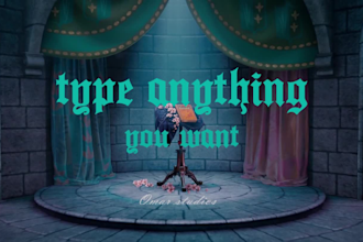 create a specialized disney intro