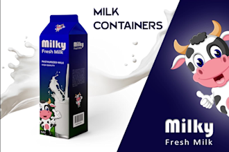 design product packages, labels and stickers