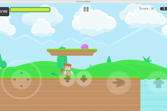 develop 2d game using godot of your choice in godot for mobile, pc and web