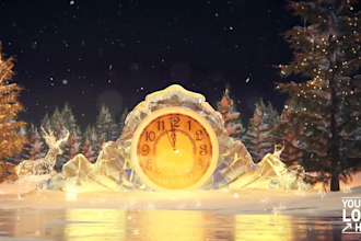 make this amazing happy new year video with your logo