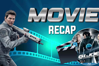 make movie recap and movie review video for youtube