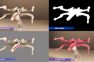 rotoscoping, keying, wire removal professionally