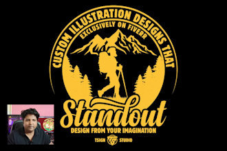 design custom merch tshirt graphic and merchandise designs