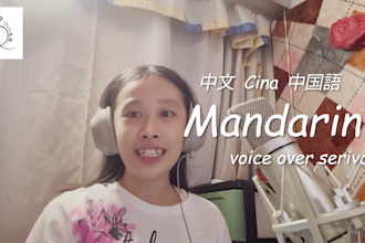 record chinese mandarin voice over service for your project