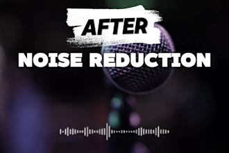 remove background noise from your audio