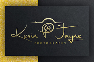 photography signature or handwritten, modern logo