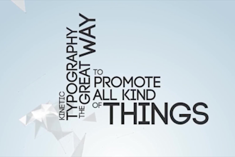 create kinetic typography, custom word clouds, and, lyrics animation
