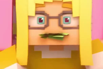 create a professional minecraft animation film outro intro
