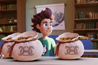 do 3d cartoon animation, animated short film, 3d short film, pixar animation,