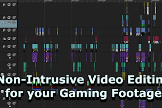 do clean, non intrusive video editing for your gaming video