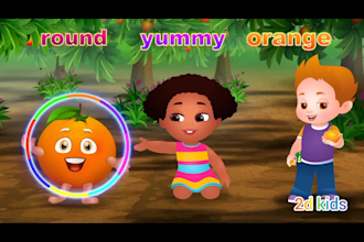 do unique 2d animation for kids 2d kids animation nursery rhyme