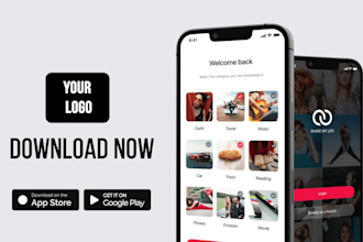 create a fresh and professional app promo video or explainer video