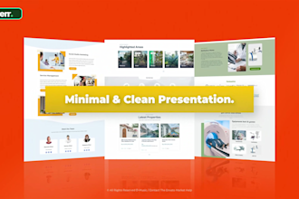design a clean, dynamic, responsive wordpress website with elementor pro