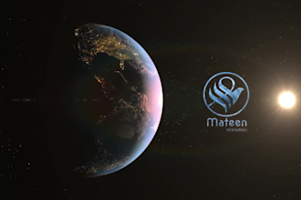 make logo animation intro or youtube intro video