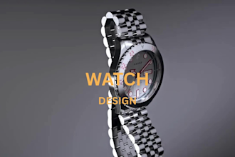 do 3d watch animation video 3d watch animation 3d cgi watch model