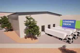 3d factory walkthrough industrial plant animation video
