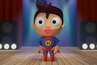 do 3d animation for kids 3d cartoon animation kids animated video 3d character
