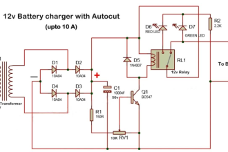 draw electronic, electrical schematic and circuit diagram