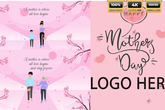 create a premium 2026 mothers day video cheer with licensed assets