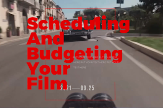 make a detailed line item budget for your upcoming film