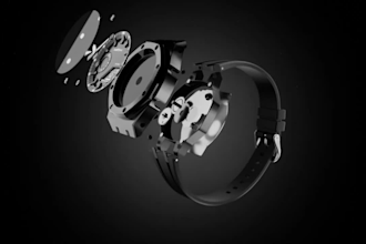 3d watch animation 3d wrist watch animation apple watch 3d product animation