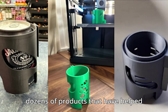 3d print your prototype, test and ship it to your address