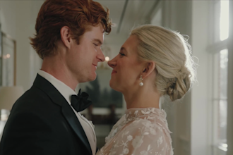 do creative wedding video editing with a cinematic look