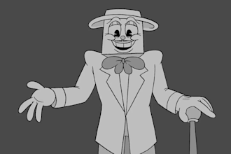create 2d traditional animation, 2d frame by frame animation, flipbook animation