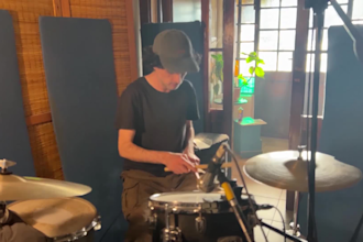record drums and percs for your electronic productions