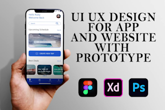 do ui ux design, website ui ux design, app ui ux design
