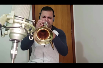 record beautiful trumpet solos e  brass session in your music