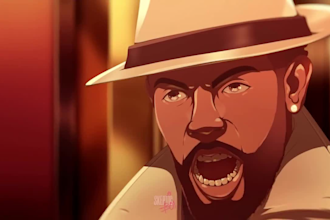 2d music video animation, 2d animation video, anime animation, cartoon animation