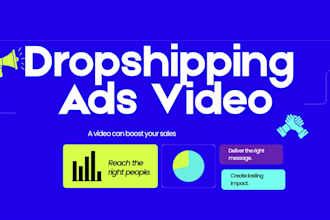 make dropshipping video ads for ecommerce store