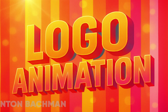 create logo animation, intro, outro, packshot