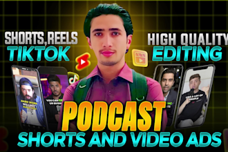 convert your podcasts into podcast shorts, podcast clips, and podcast reels