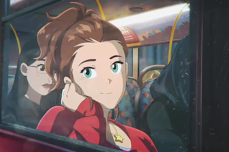 2d japanese anime style, 2d animated music video, 2d cartoon music video, anime