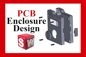 design custom pcb enclosure for arduino and electronics devices