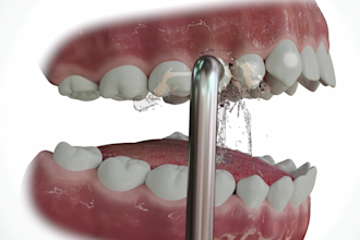 do dental animation in 3d