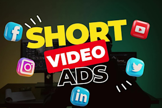 create stunning short promotional video ads for facebook and tiktok