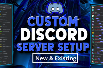 setup your custom discord server